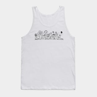 Rose’s Flowers Tank Top